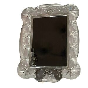 Waterford Crystal Velveteen Rabbit 4x6 Photo Frame Pewter Retired Vintage 90s